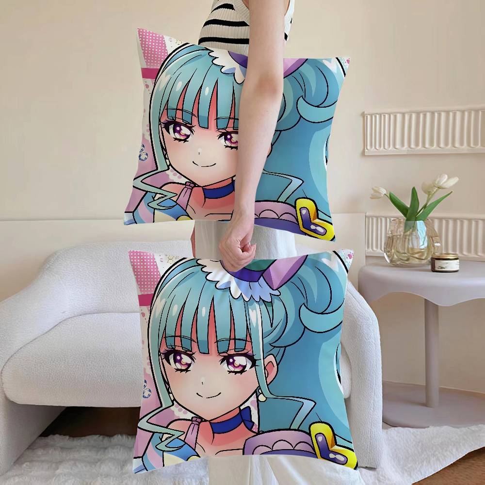 Nekoyashiki M-Mayu Pillow Case Sofa and Living Room Decorative Cushion Covers Dust-proof and Mite-proof Invisible Zipper