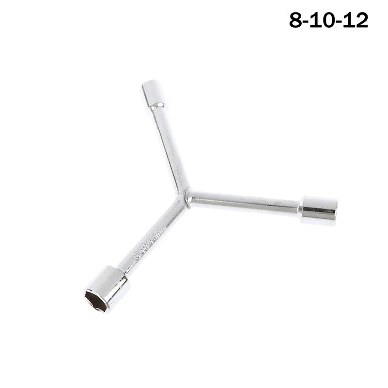 

Y-Shape Tri-Fork Wrench Hexagonal Socket Wrench Bicycle Cycling Hex Key Motorcycle Repair Wrenches Tools