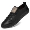 High Quality Skate Shoes Men 2024 New Lace-Up Men's Shoes Genuine Leather Men Casual Shoes All-match Outdoor Mens Sneakers