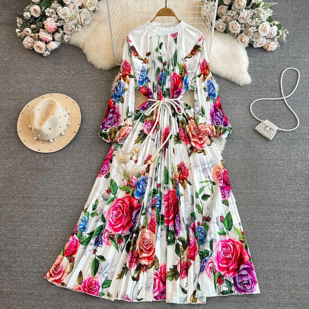 Women's Casual Knitted Suspender Long Skirt