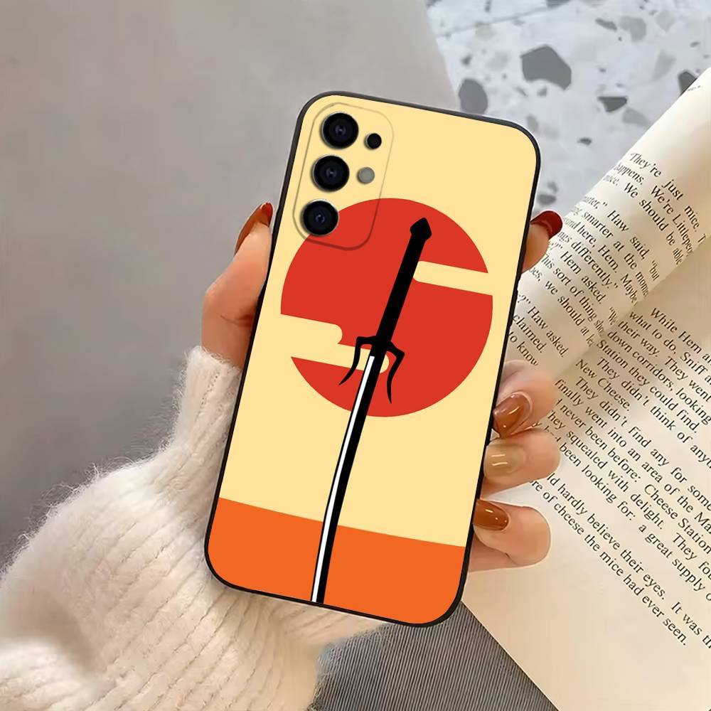 S-Samurais C-Champloo-SC-ES Phone Case Black Silicone Soft For Samsung S25,S24,S21,S22,S23,S30,Ultra,S20,Plus,Fe,Lite