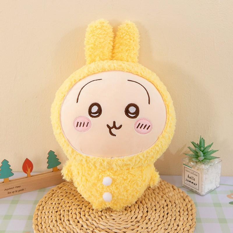 

50cm New Cute Doll Chiikawa Pajamas Series Hachiware Usagi Plush Toy Oversized Doll Room Decoration Holiday Gift Girl 23cm