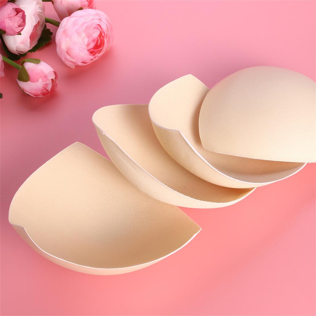 3 paia di inserti per reggiseno con coppe rimovibili da donna per costumi da bagno sportivi