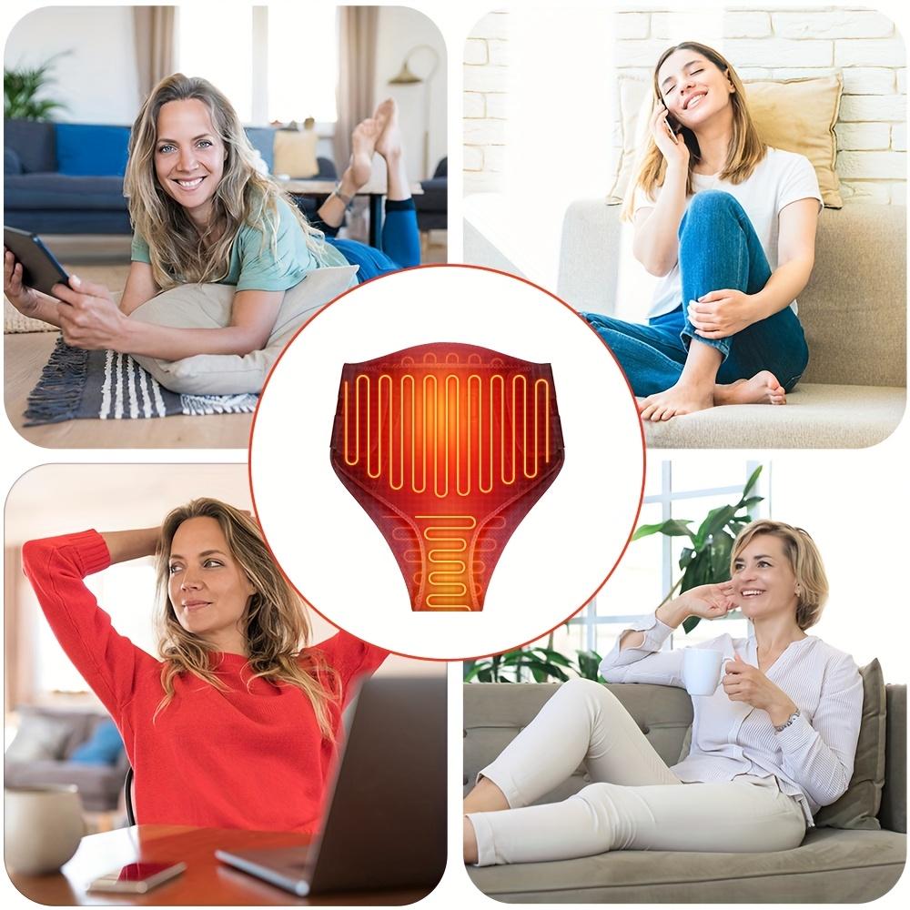 [Ulepszona podkładka grzewcza] Ulepszona podkładka grzewcza | Regulowana temperatura (104°F-147°F) & 3 Tryby - Ergonomiczna Konstrukcja dla Komfortu Dolnej Części Brzucha