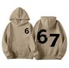 Men's Printed Hooded Long Sleeved Sweatshirt For Casual Sports Comfort