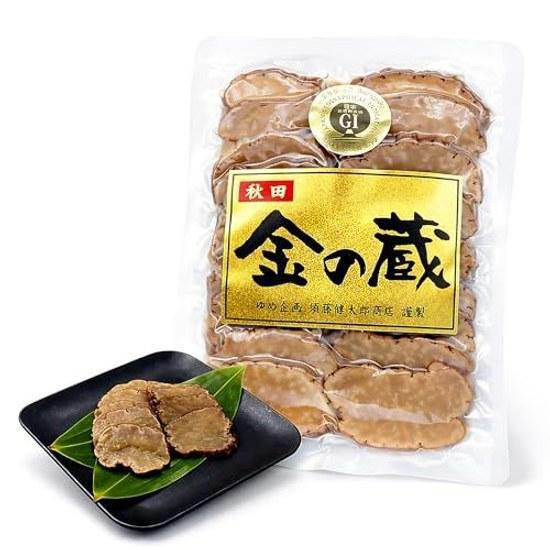 Akita Smoked Takuan Kin no Kura Sliced 80g Iburi Gakko Additive-Free Pickles Snack Alcohol Pairing Perfect Cheese Gift Souvenir (1 bag 80g)