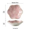 Japanese Lotus Leaf Soy Sauce & Vinegar Seasoning Dish - Small Underglaze Plate for Hot Pot & Barbecue