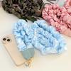 Korean-Style Silk Mobile Phone Crossbody Lanyard: Versatile, Fashionable, Sturdy Anti-Loss Chain