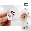 Fashionable Palestinian Flag Brooch Pin Wholesale Metal Badge For Clothing Accessories