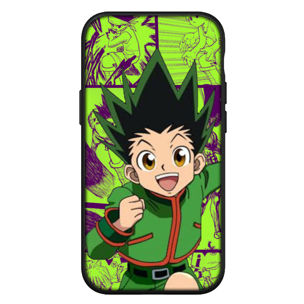 for Samsung Galaxy S25 S24 S23 iPhone 17 16 15 Xiaomi Redmi Note 14 13 12 11 Plus Pro Max XR Case Gon Freecss Hunter X Hunter Killua OPPO Huawei Cover