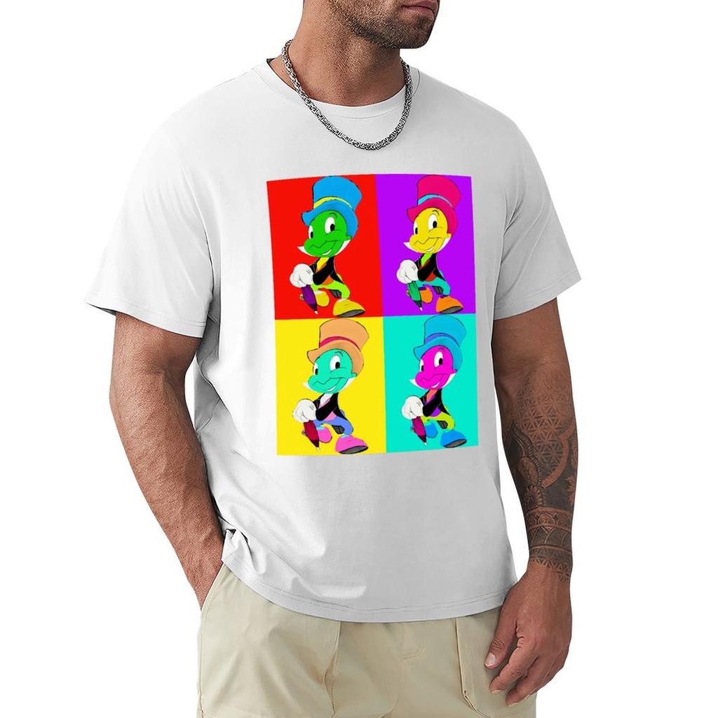 Jiminy Cricket Tshirt Basic Casual Wear Short Sleeve Top