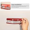 For 2011-2024 Dodge Durango Red Carbon Rear Reading Light Lamp Cover Trim Strips