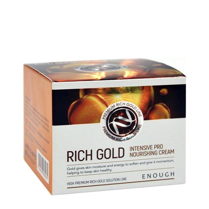 ENOUGH Rich Gold Intensive Pro Nourishing Cream 50ml +RANDOM GIFT