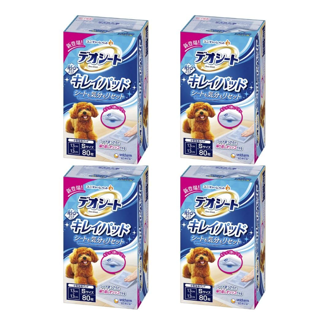 

Unicharm Deo Sheet Beautiful Pad S size 80 sheets x 4 pieces [Bulk purchase]