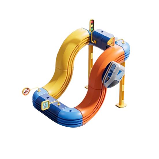 

46/56/69 шт./Набір Дитяча Залізнична Дорога Іграшка DIY Гоночна Машинка Кубик Рейка Будівельний Набір Малюки Хлопчики Дівчата Електрична Залізниця Збірка Іграшки S