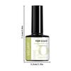 Japanese Nail Base & No-Wipe Top Coat Set - Long-Lasting Salon Quality