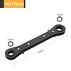 For Workshop For DIY Projects Car Repair Tool 11-13mm Chrome Wrench Full-polish Finish Off-corner Loading Design