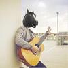 Horse Head Mask Animal Headdress Role Play Unicorn Mask Spoof Props (Dark Horse)