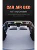 Jike 7x Compatible Car Sleeping Mat: Mattress for Rear Seat & Trunk