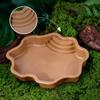Plastic Turtle Bathing Tub Large Capacity Turtle Feeding Dish Ramp Turtle Bathtub  Aquarium