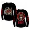 Rock Slayer Koszulka z długim rękawem Męska Damska Moda Oversize Topy Koszulki Druk 3D Metalowa Koszulka Męska Odzież Czaszka Streetwear