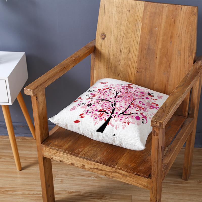 

Household Products Oil Painting Love Tree Polyester Pillowcase Gift Digital Printing Cushion Waist Pillowcase 45 * 45Cm (excluding pillow core)