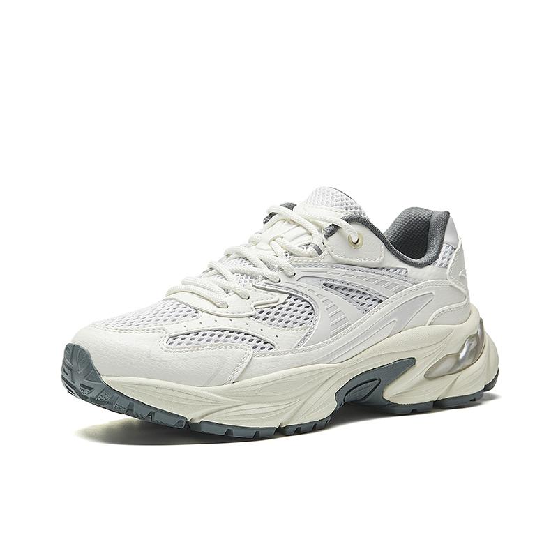 Anta AT802 Trendy Retro Breathable Lightweight Low-Top Casual Shoes Women sneaker White 922528802-1