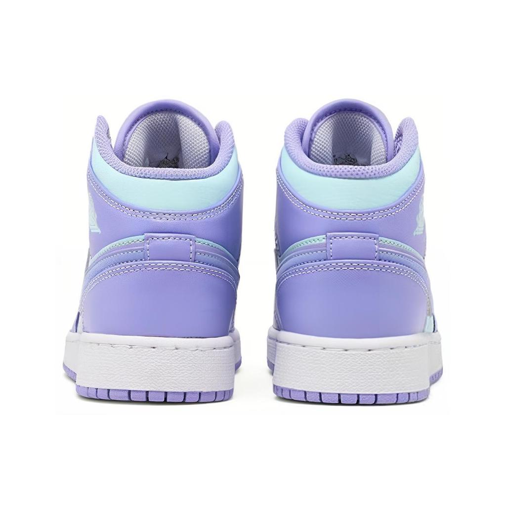 Jordan 1 Mid GS Purple Pulse 554725-500