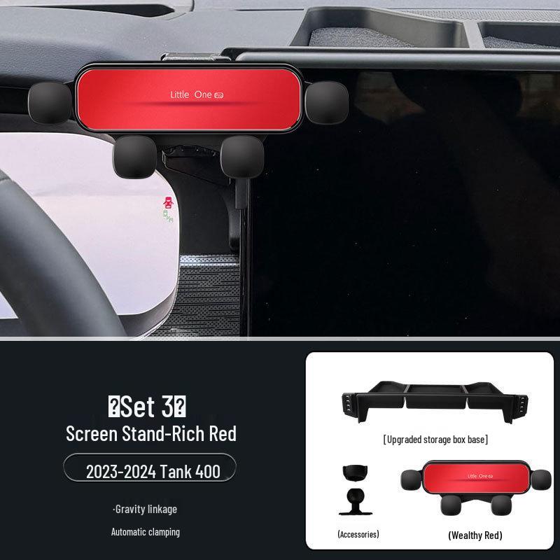 2023-2024 Tank 400 Phone Holder - Customized Screen Model Navigation Bracket Upgrade