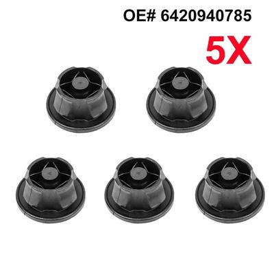 5x Auto Motor Abdeckungen Gummi Matte für Mercedes Benz Motor Abdeckung Trim Gummi Montage Tülle Bung Absorber Zubehör 6420940785