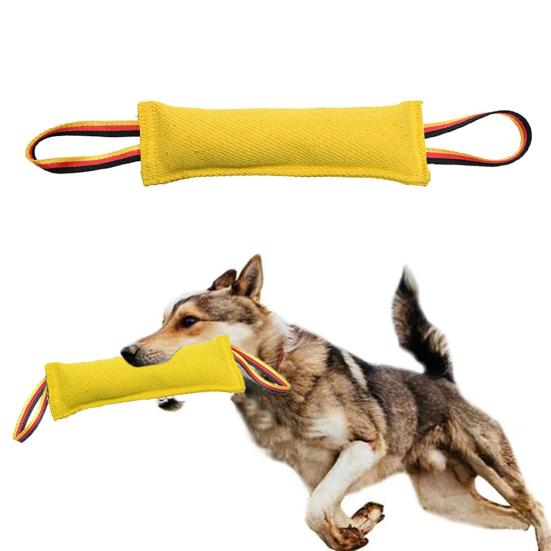 Dog Tug Toy Tear-Resistant Large Dog Bite Pillow Interactive Play Accessory Indoor Outdoor Pet Training Equipment