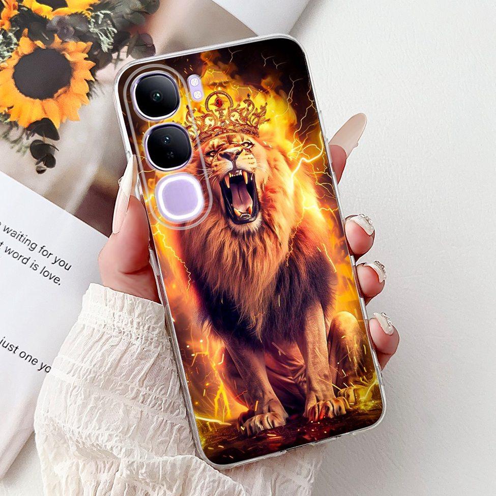 Clear For Vivo V40 Lite IDN Case 4G 5G Cute Cartoon Cool Luxury Funny Boys Girls Phone Case For vivo V40 Lite 5G IDN Back Cover