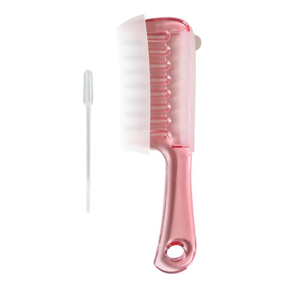 Women Hair Oil Applicator Comb, Refillable Scalp for Growth & Essence Massage, Minoxidil Roller Ball Comb Men