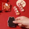 Cartoon PVC Refrigerator Magnetic Sticker Home Festive Decoration Photo Message Holder Kitchen Fridge Sticker