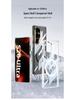 Samsung S26 Ultra Phone Case - Transparent Magnetic Wireless Charging with Rotating Bracket