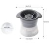 Creative Round Ice Maker Kitchen Tool Multifunctional Ice Cube Maker Silicone Ball Shape Mold