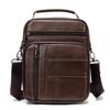 Li Shen Men's Vintage Leather Crossbody Bag