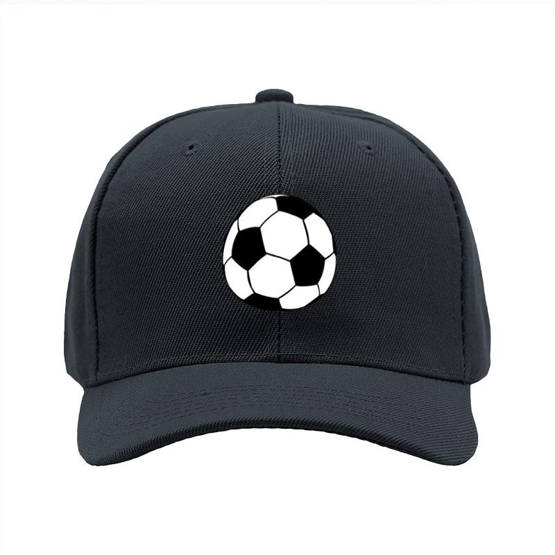 Pc Football Print Adjustable Snapback Cap  Lightweight Unisex Hat Suitable for Football Fans  Hand Washable with FootballT