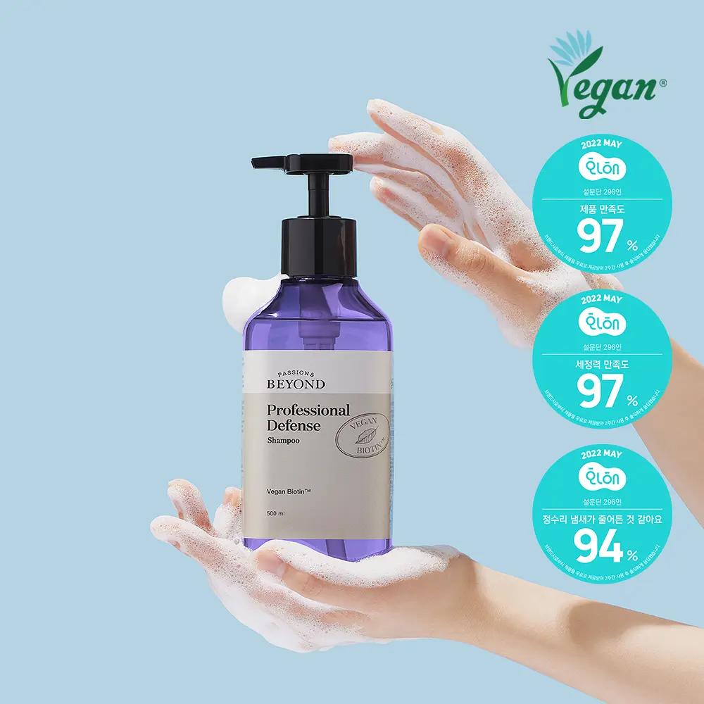 Beyond Professionell FörsvarsSchampo 500ml (Doft av blandade bär), 1 del