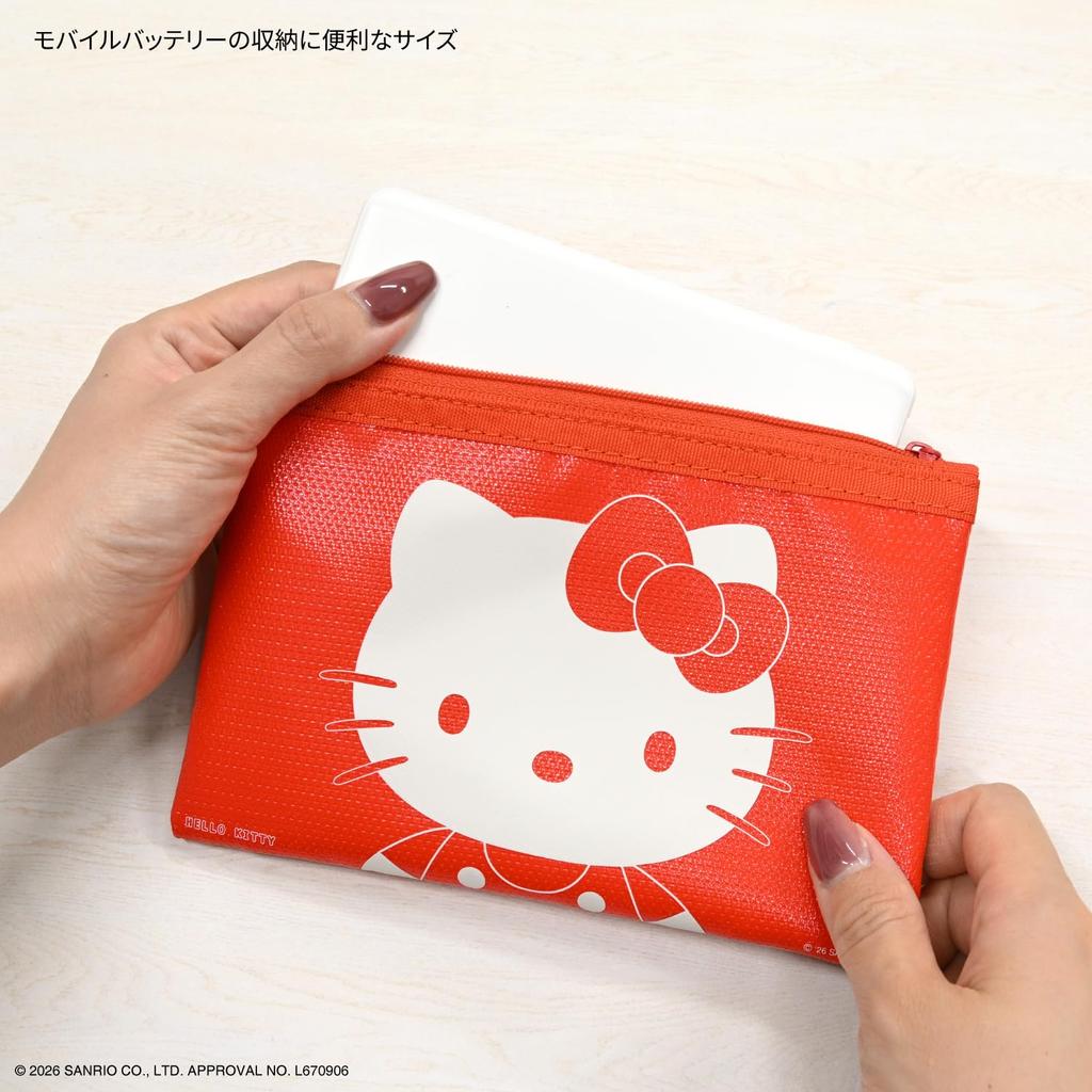 Gourmandise Sanrio Characters Safety Pouch Hello Kitty SANG-652KT