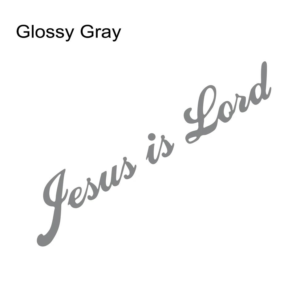 Jesus is Lord Sticker Car Body Window Christian Christ Religious Vinyl Decal Letter Graphics Motorcycle Truck Laptop Accessories