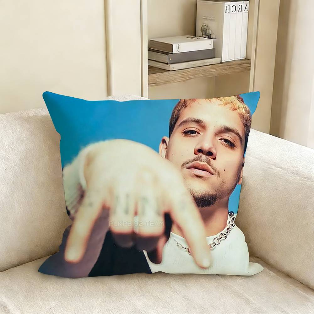 PLK French Rapper Pillow Case Living Room Sofa Cushion Cover Suitable For Home Bedroom Room Decoration