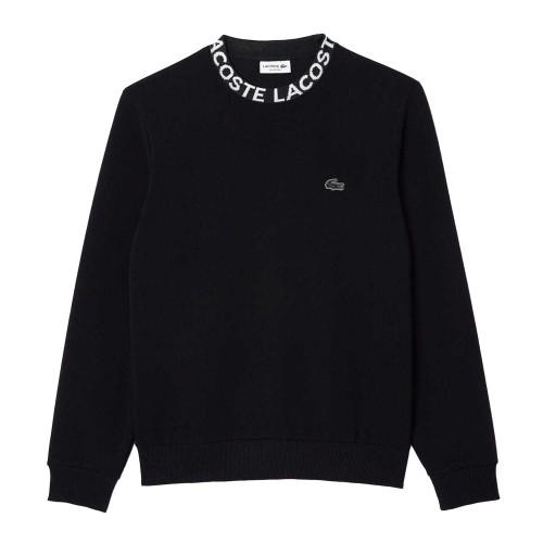 Lacoste Mens Logo Crew Neck Sweatshirt