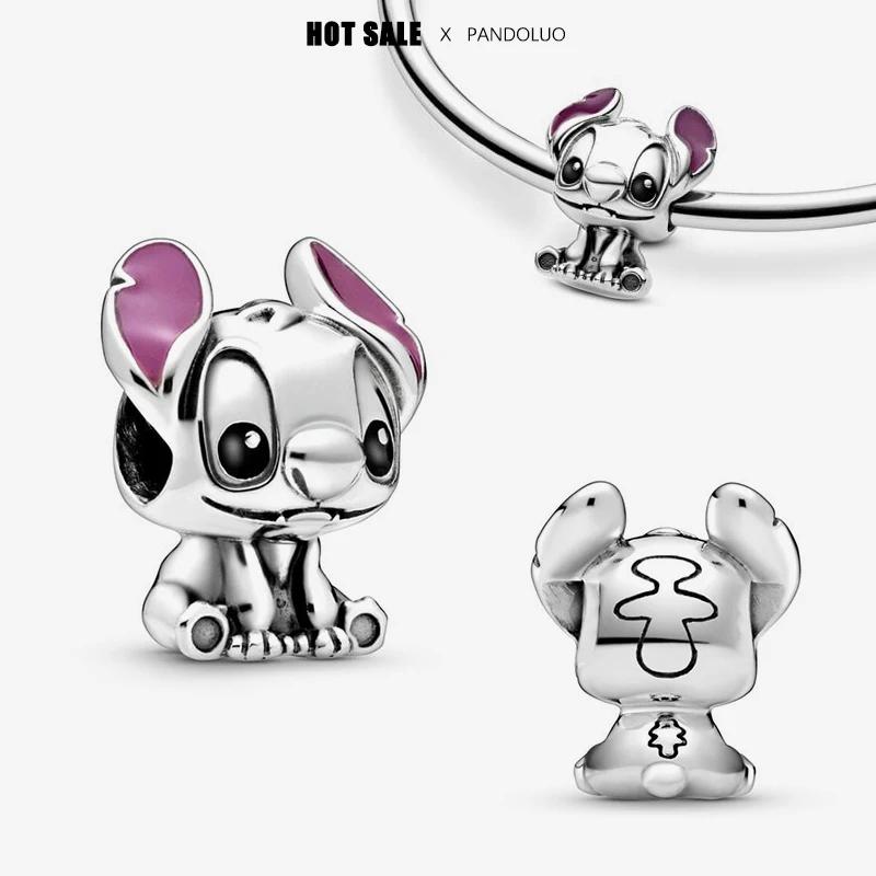 New In Charm  Cheshire Cat Charm Beads Suitable For Original Women Stitch Bracelet Necklace Pendant Jewelry Holiday Gifts