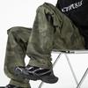 Heren outdoor gewassen camouflage overall heren rechte broek high street veelzijdig nieuw heren casual