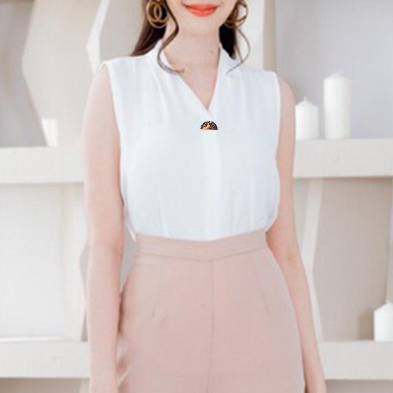 ZANZEA Women Casual V-Neck Solid Color Sleeveless Vest Tops