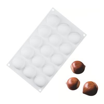 Chestnut Shaped Silicone Mold DIY Cake Pastry Decorating Baking Mold for Making Chocolate Fondant Cupcake Nonstick