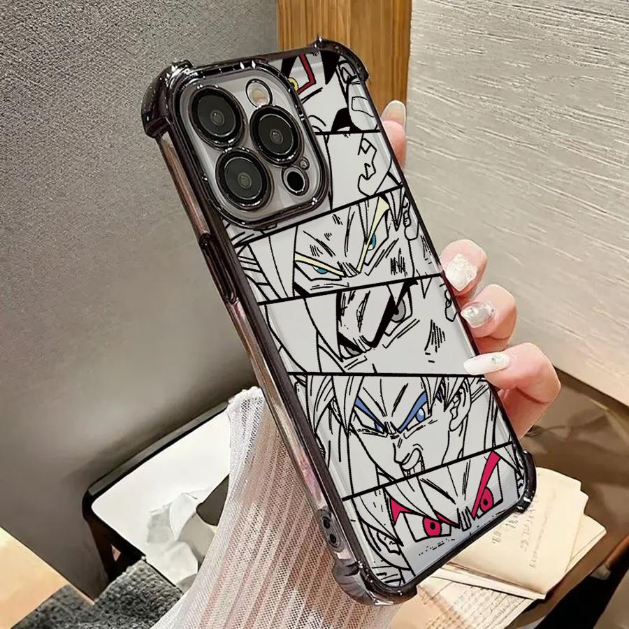 

Чехол для телефона Funda Case для Apple iPhone 17 Pro Max 14 Air 13 16 17 12 Plus 15 11 XS XR Dragon Ball Аниме iPhone 16