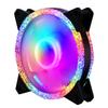 Ollymurs 12CM Star Diamond Silent Color-Changing PC Case Fan