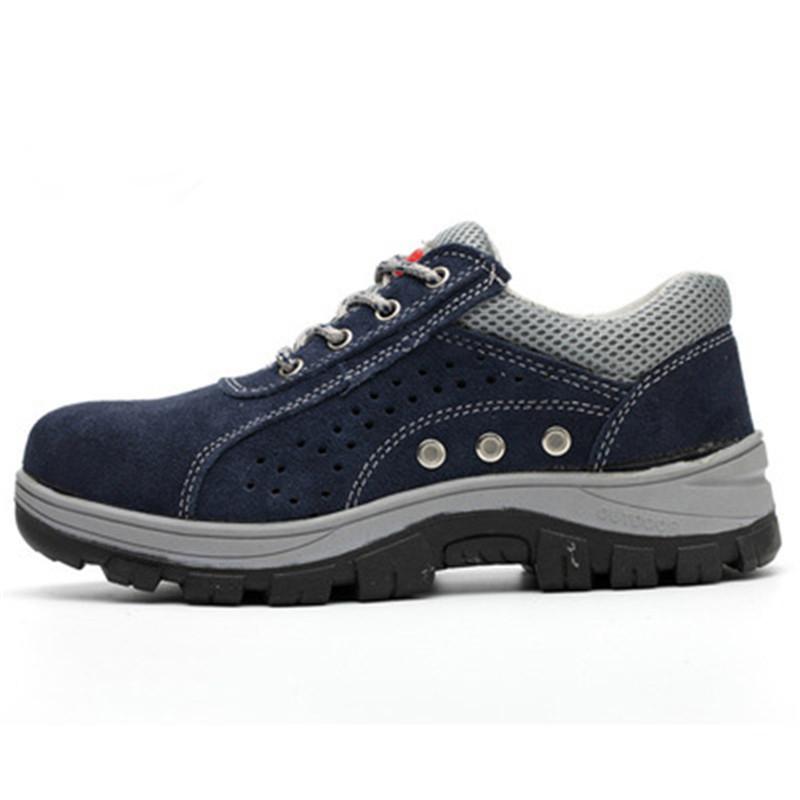 Breathable safety steel toe cap shoes anti-smashing anti-piercing work shoes  werksneakers zapatos de seguridad hombre H820